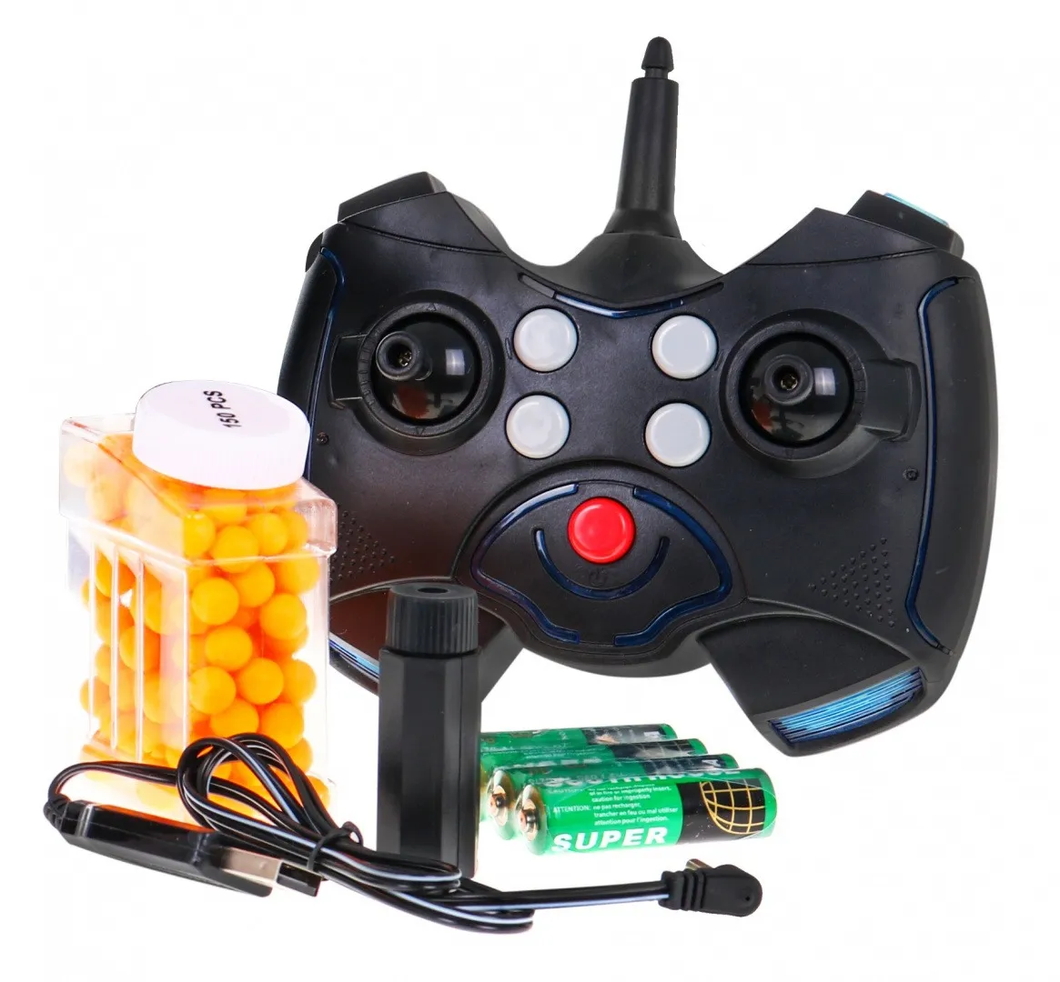 crawler r/c with shooting function+ accessories - slika 6