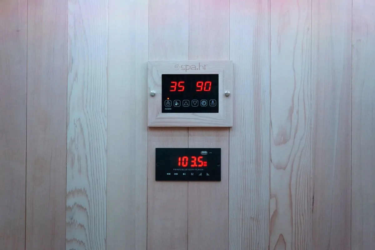 infracrvena sauna – full spectrum + karbonski grijači 130 x 110 x 200 - slika 11