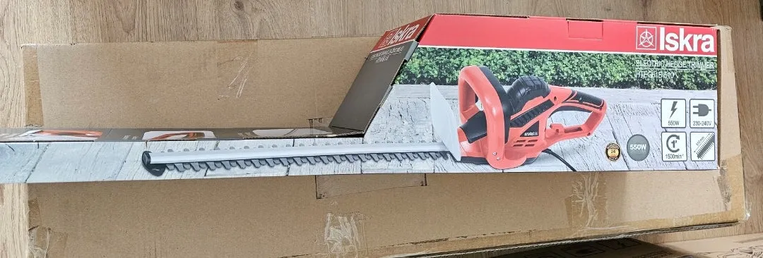 električni trimer škare za živicu hteg61b-510 iskra - slika 3