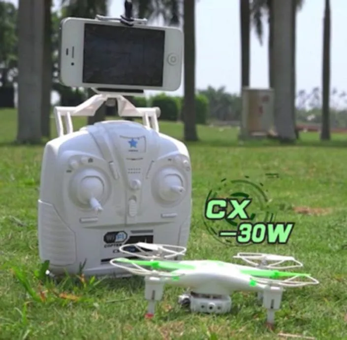 rc quadcopter cheerson cx-30w gyro + fpv kamera + daljinski - slika 2