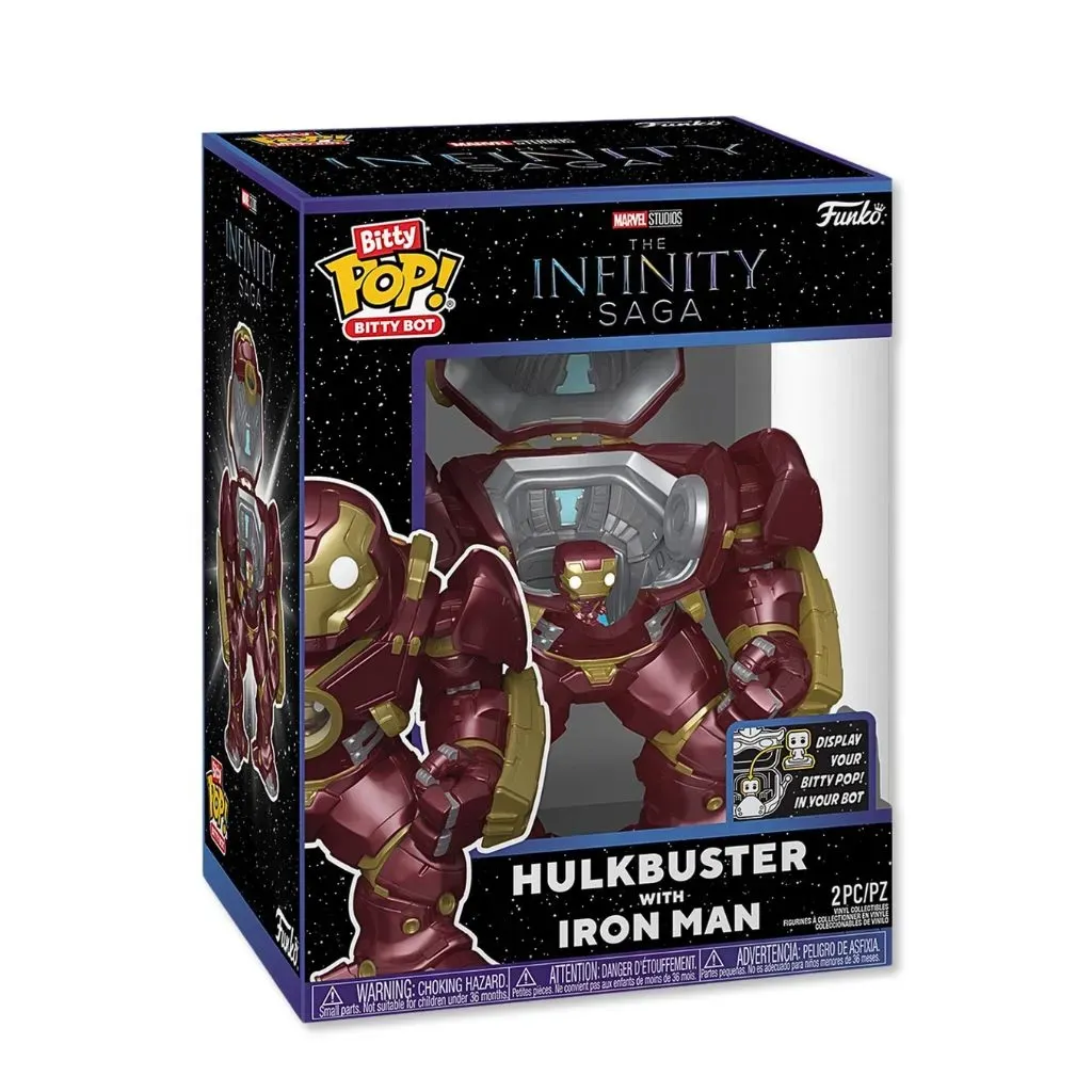 Funko Pop! Bitty Bots: The Infinity Saga – Hulkbuster with Iron Man - Zagreb