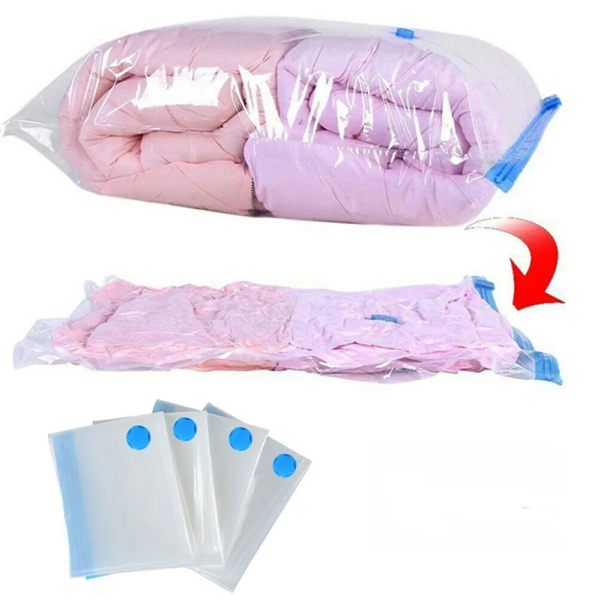 (3 kom xl paket) vakum vreće; space bag - dimenzije 110 x 80 cm - slika 9