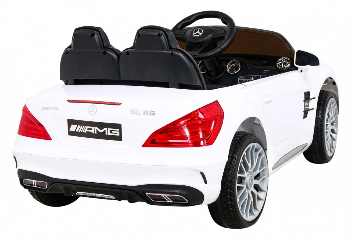licencirani auto na akumultor mercedes benz amg sl65 s - bijeli - slika 8