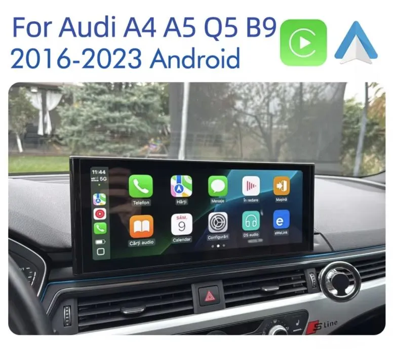 audi a5 a4 2016 - 2023 multimedija ekran carplay android 12,3" kamera - slika 4