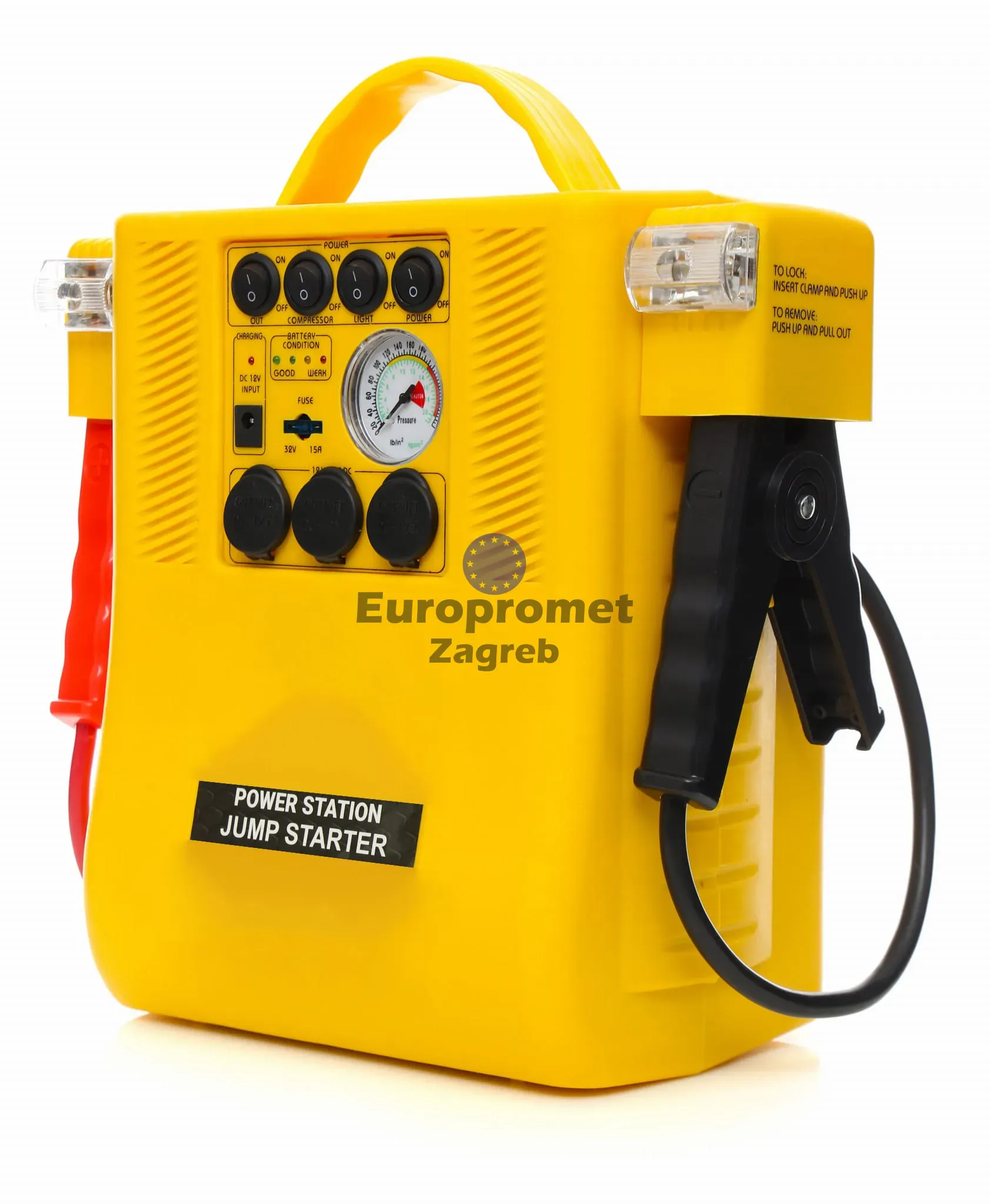 jump booster prijenosni starter 4u1 - slika 4