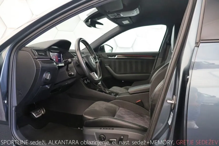 škoda superb combi 2.0tdi combi dsg matrix virtual radartempom - slika 11