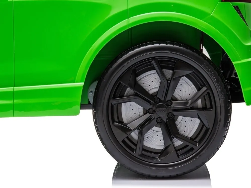 licencirani auto na akumulator audi rs q8 - zeleni - slika 7