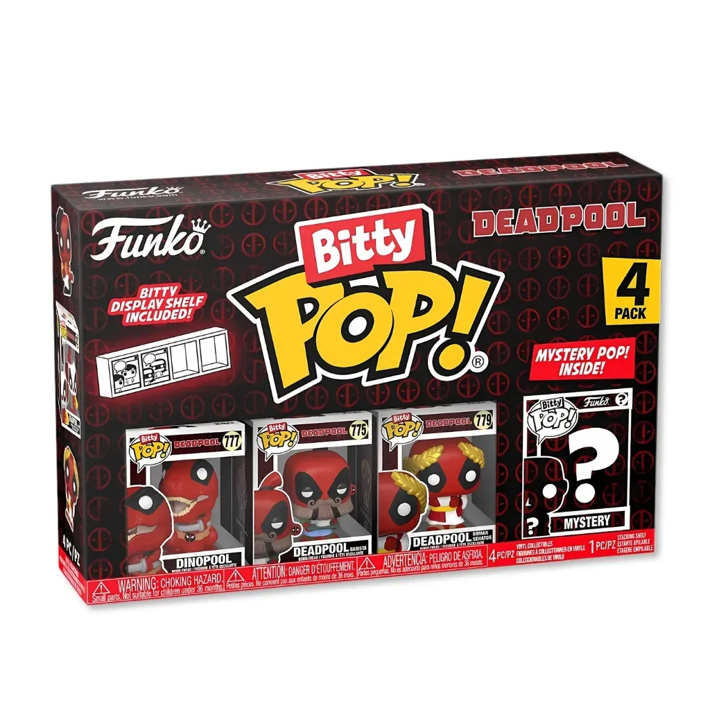 Funko Bitty Pop!: Deadpool 4-Pack – Series 3 - Zagreb