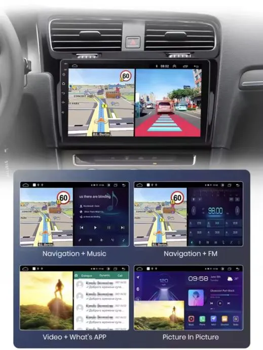 vw golf 7 mk7 multimedija navigacija original android gps wifi - slika 4