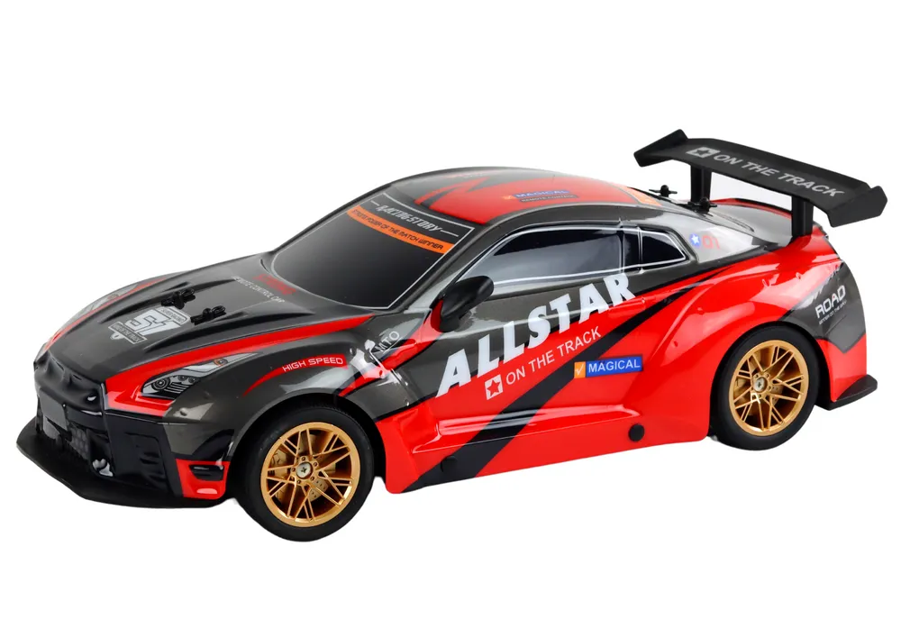 auto na daljinsko upravljanje sports car 1:10 - crveni - slika 5