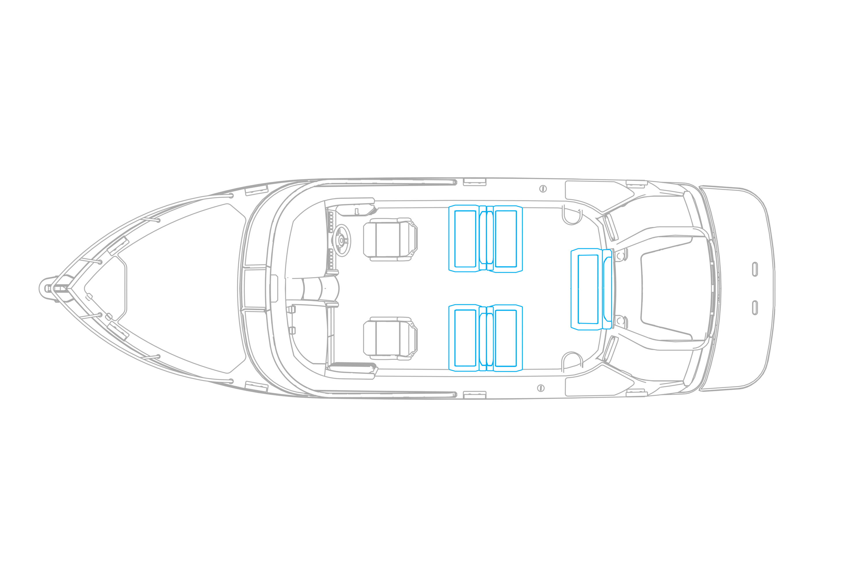 alfastreet 23 cabin evo electric - slika 8