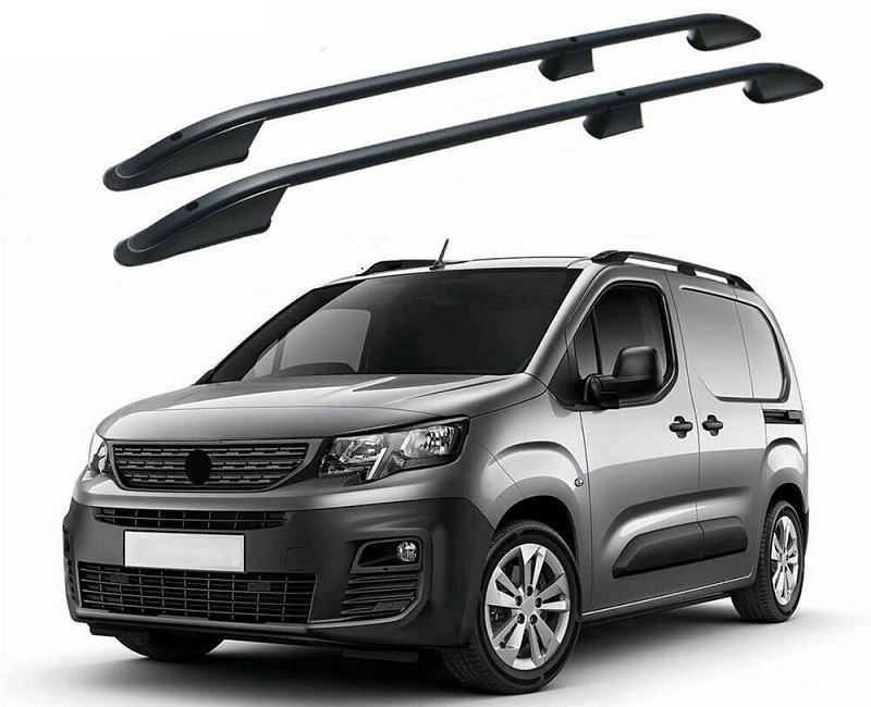 uzdužni krovni nosači za peugeot rifter 2018+ - kratki - produženi - slika 7