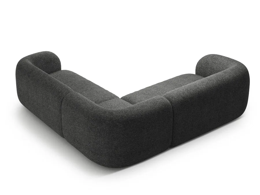 kutna garnitura kate 252x252cm, materijal: strukturirana tkanina - slika 3