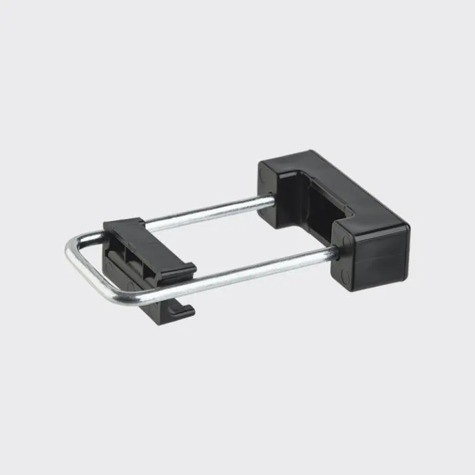 obujmica / kopča / spojnica za stup panel ograde 80x40 mm (pvc+metal) - slika 2