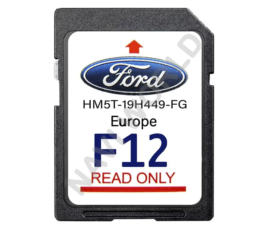 ford navigacija sd kartica sa najnovijim kartama cijele eu novo - slika 9