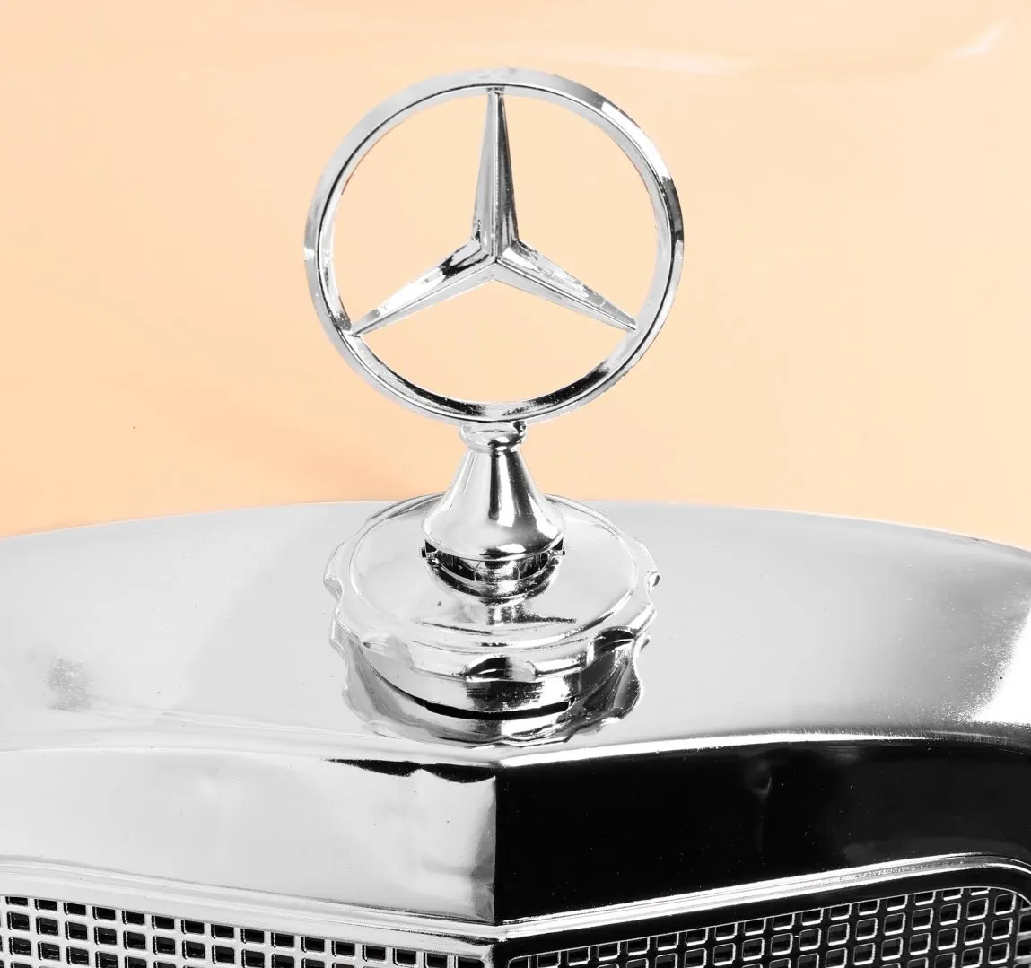 licencirani auto na akumultor mercedes benz 300s retro - crni/lakirani - slika 6