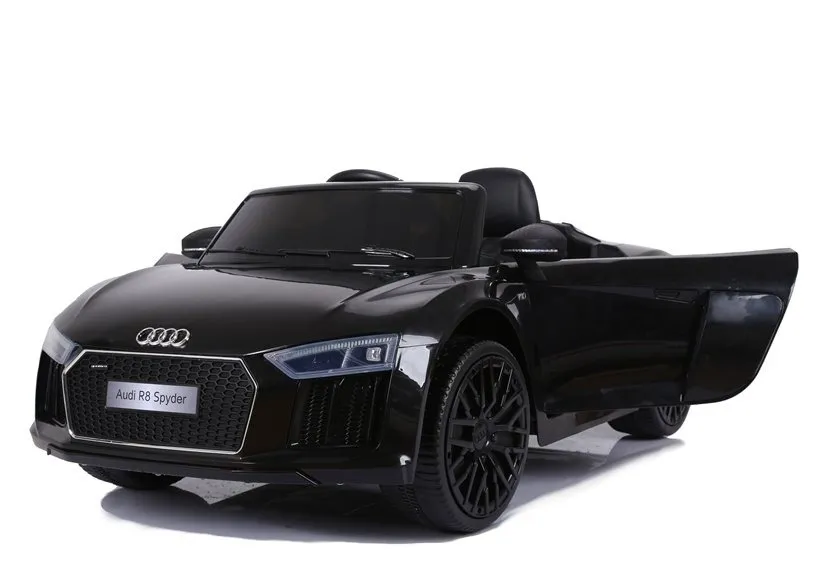 licencirani auto na akumulator audi r8 xl – crni - slika 5