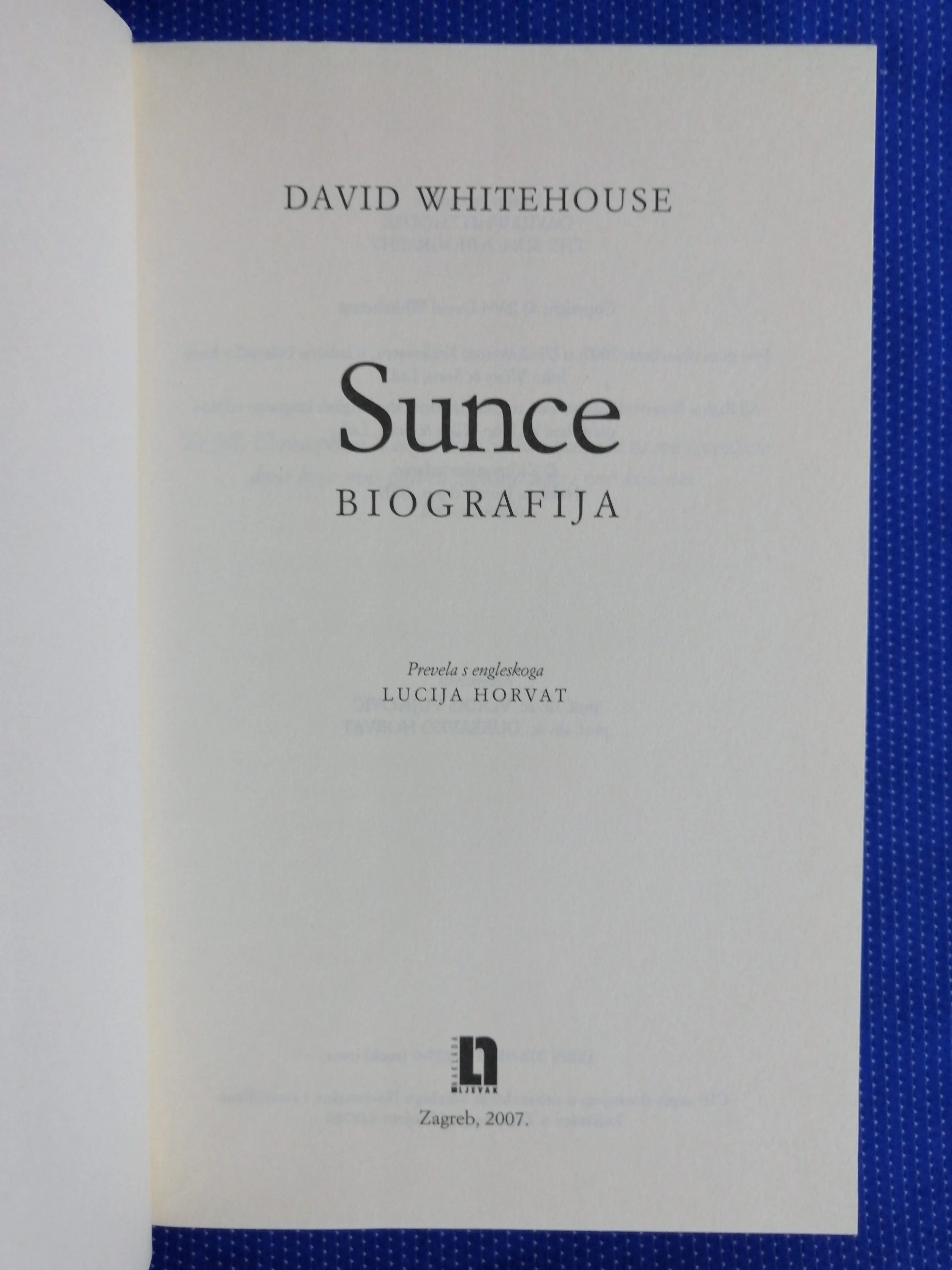 david whitehouse – sunce : biografija - slika 2