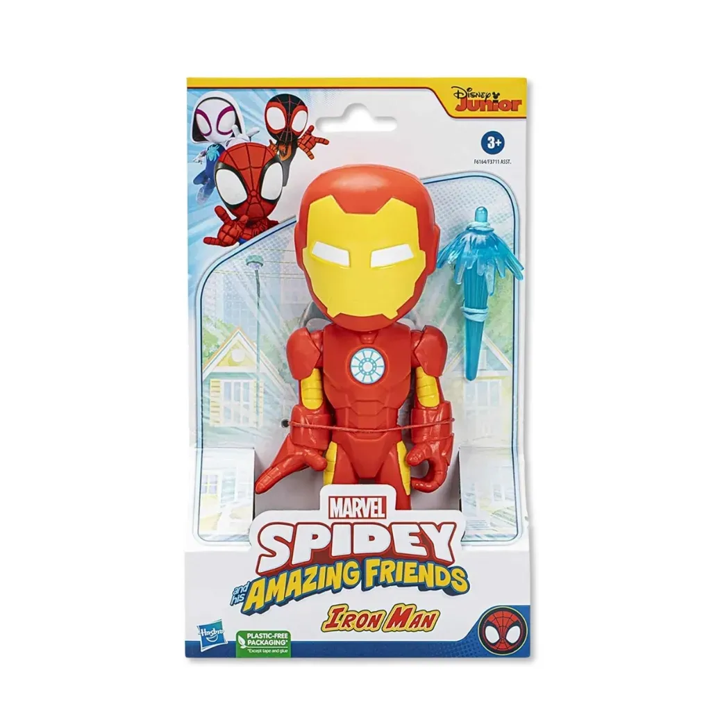 spidey and his amazing friends – iron man figura, 22cm - slika 3