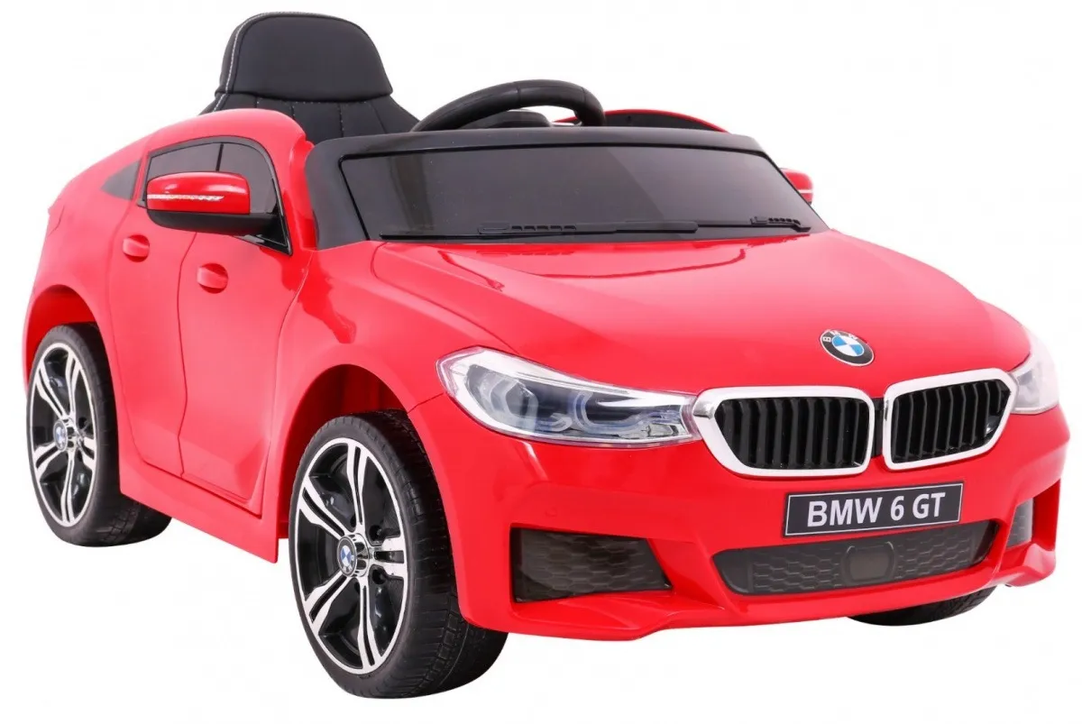 licencirani auto na akumulator bmw 6 gt -crveni - slika 6