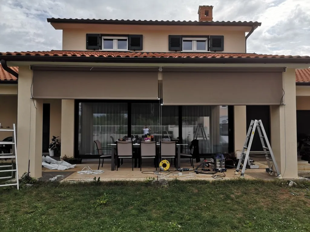 ravna tenda screen elektromotor - slika 2