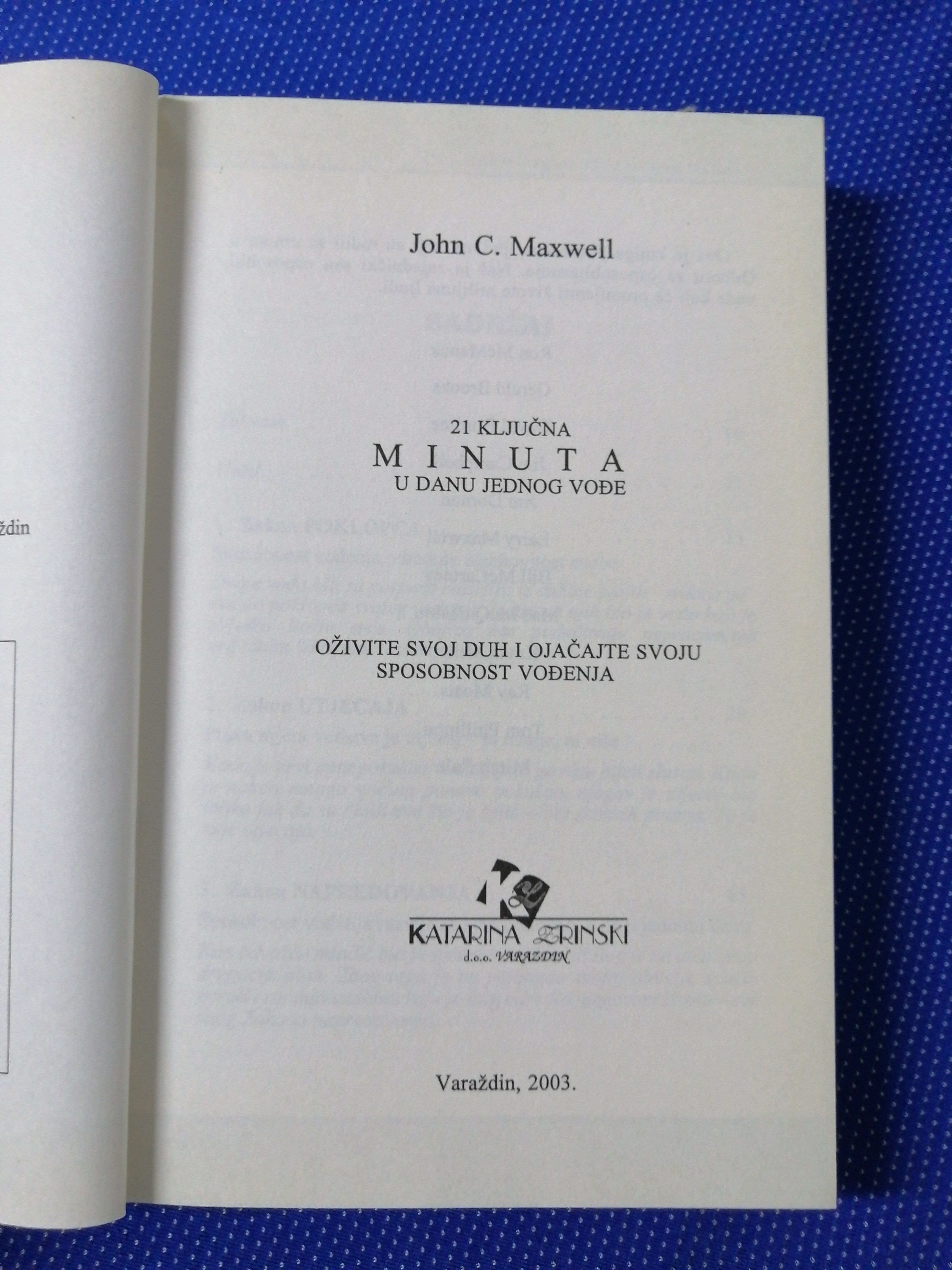 john c. maxwell – 21 ključna minuta u danu jednog vođe - slika 2