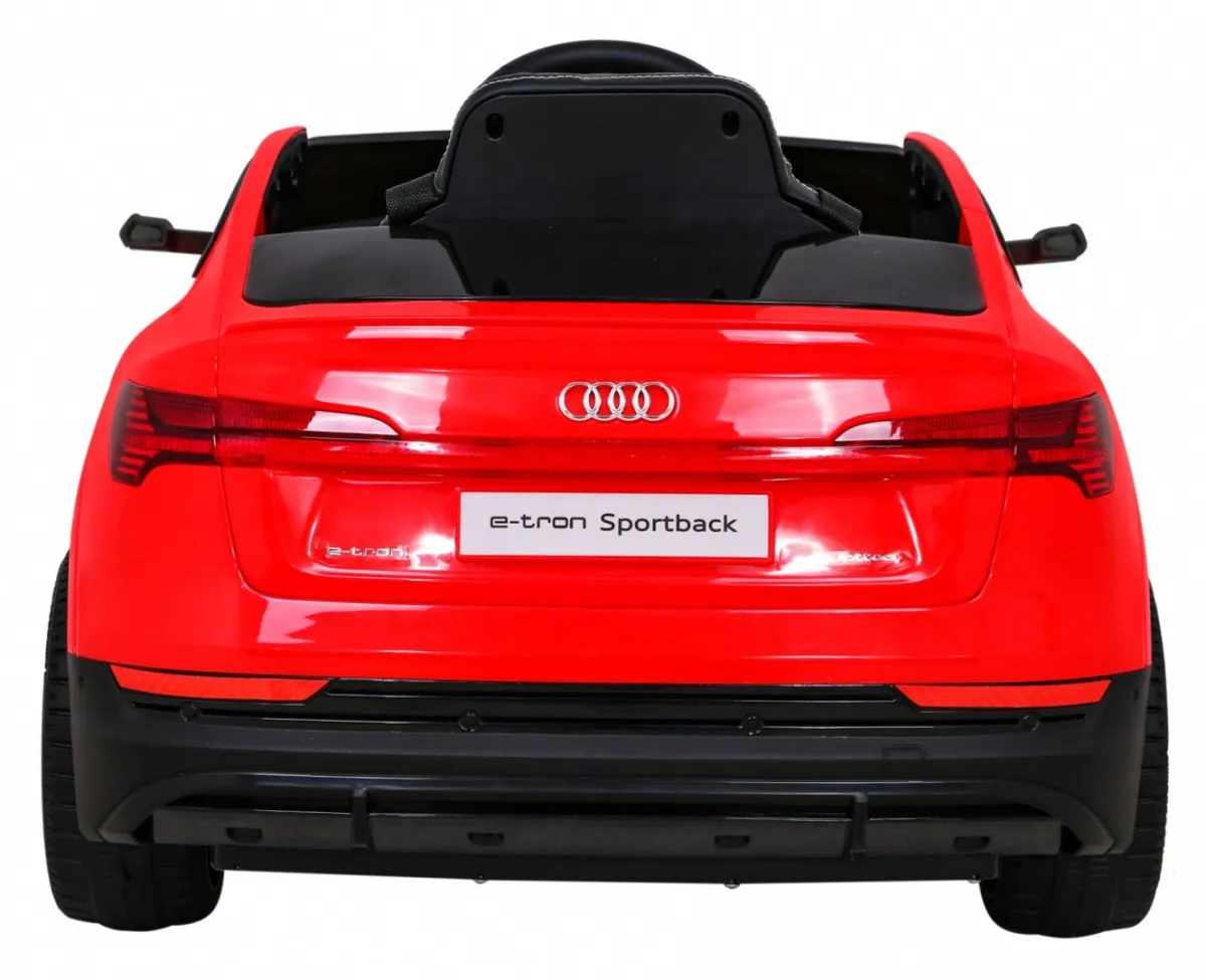 licencirani auto na akumulator audi e-tron sportback - crveni - slika 7