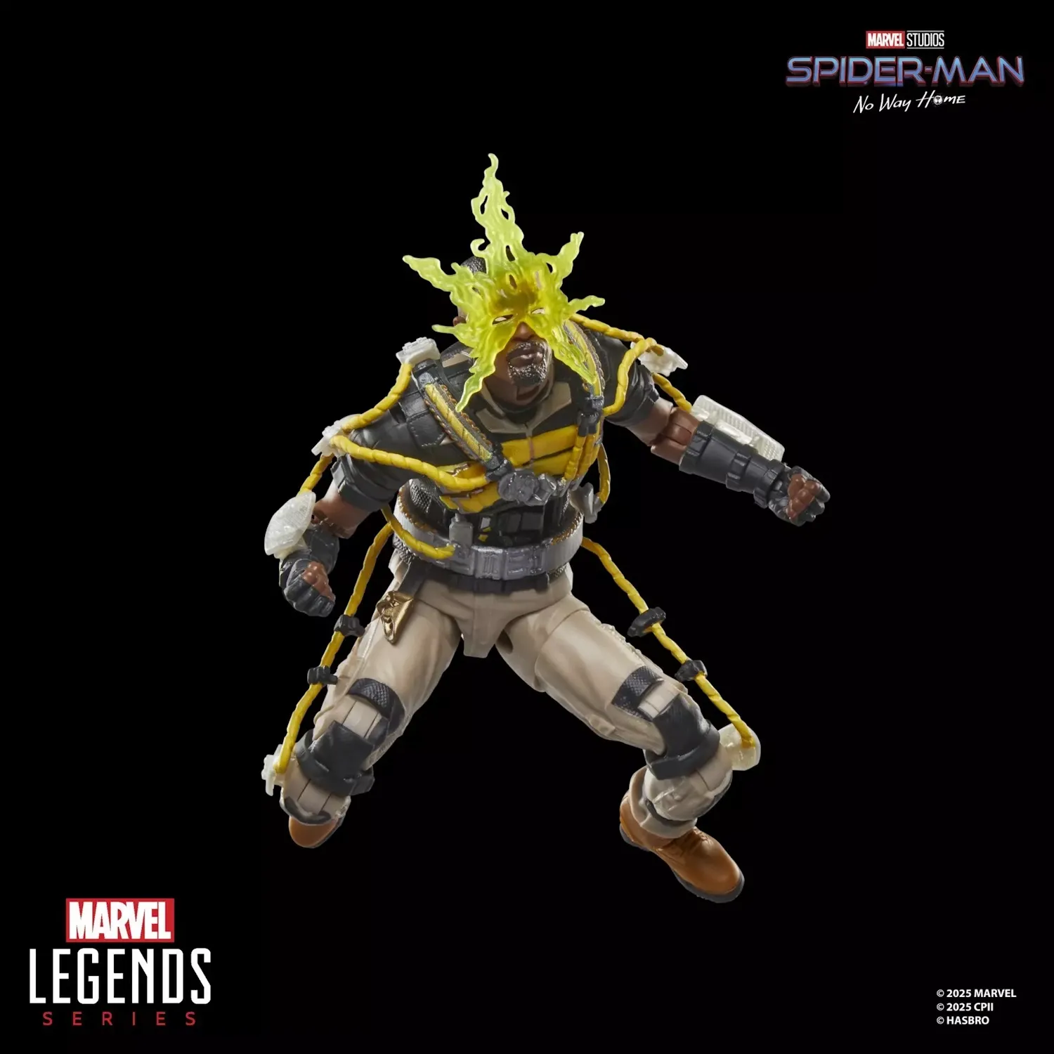 marvel legends series: spider-man – marvel’s electro figura, 15cm - slika 8