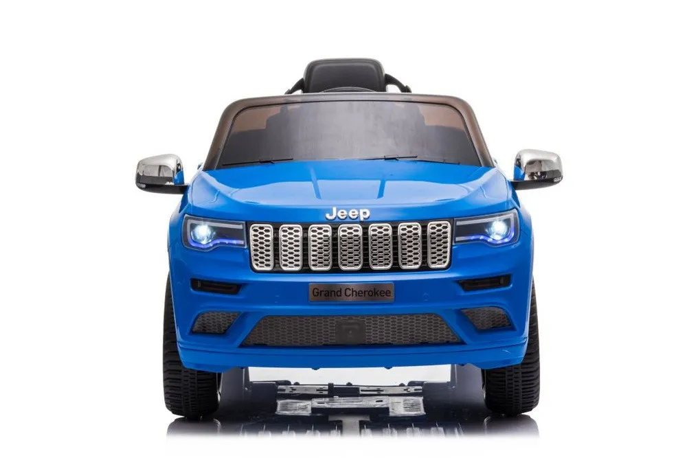 licencirani auto na akumulator jeep grand cherokee - plavi - slika 2