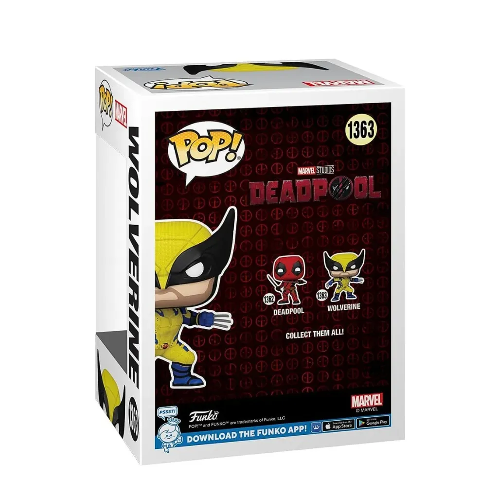 funko pop! marvel: deadpool – wolverine #1363 - slika 2
