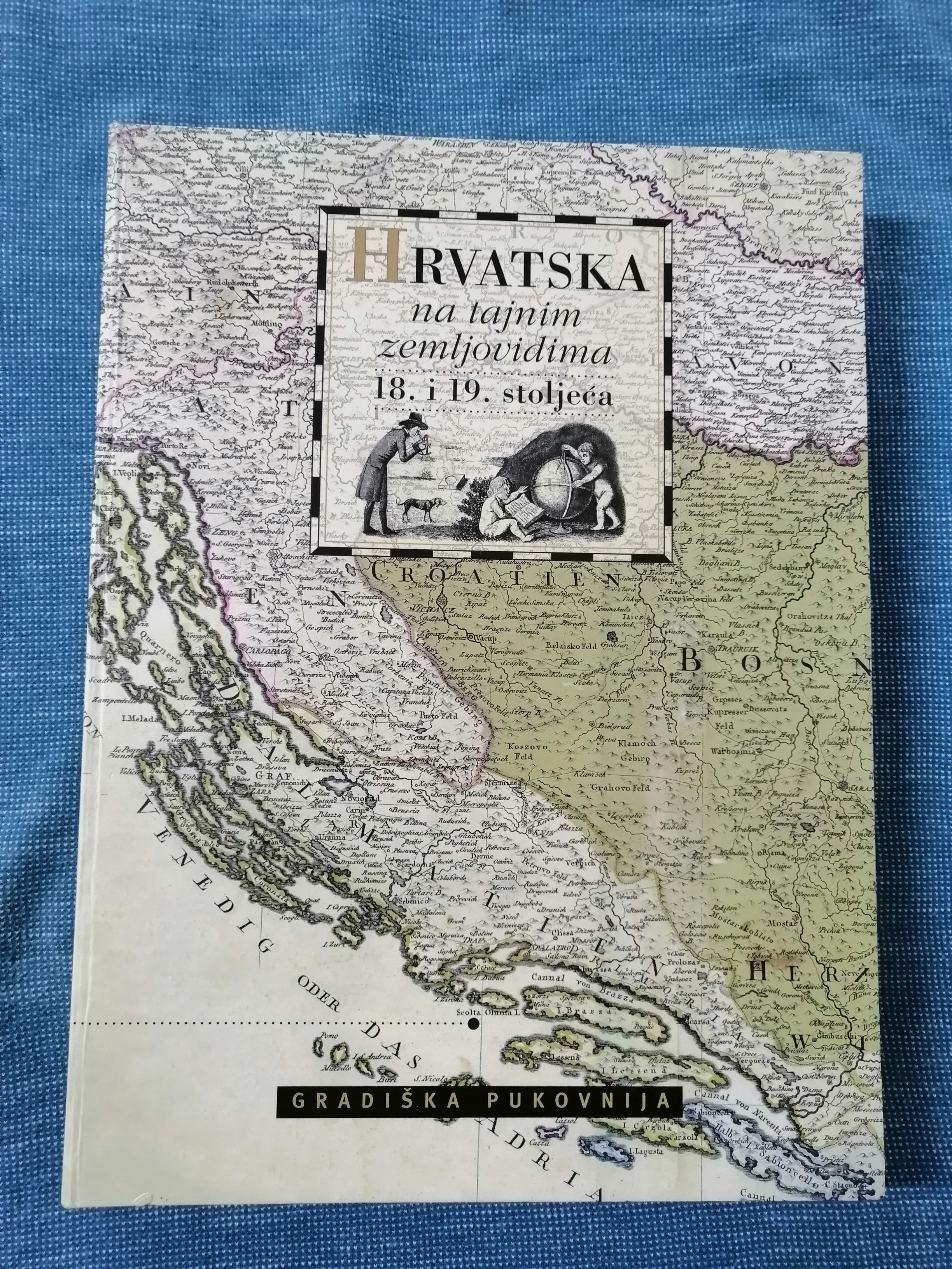 Hrvatska na tajnim zemljovidima 1. Gradiška pukovnija (Z28) - Zagreb