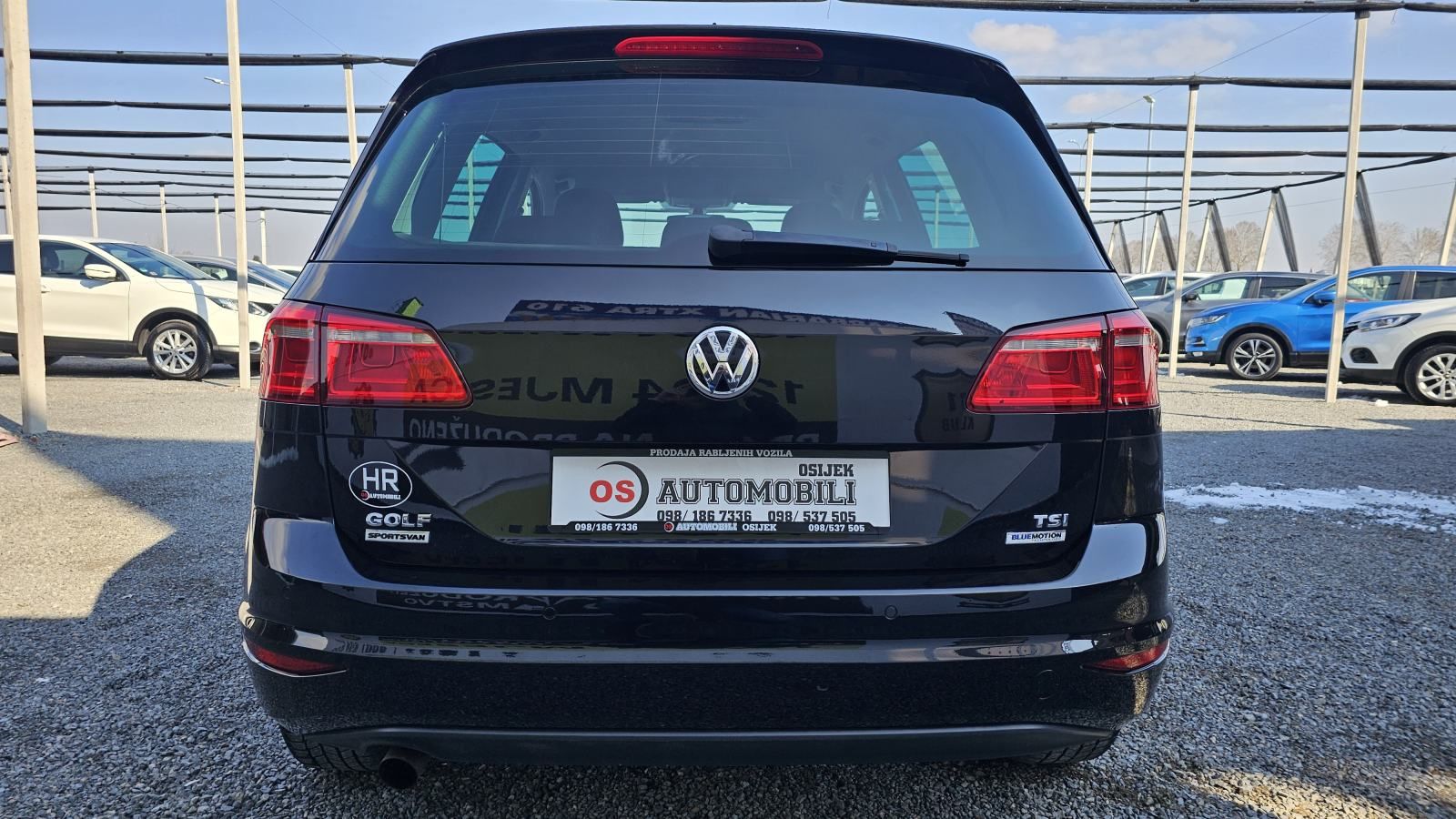 vw golf sportsvan 1.2 tsi climatronic,gr.sj,tempomat,alu,pdc,odličan - slika 7