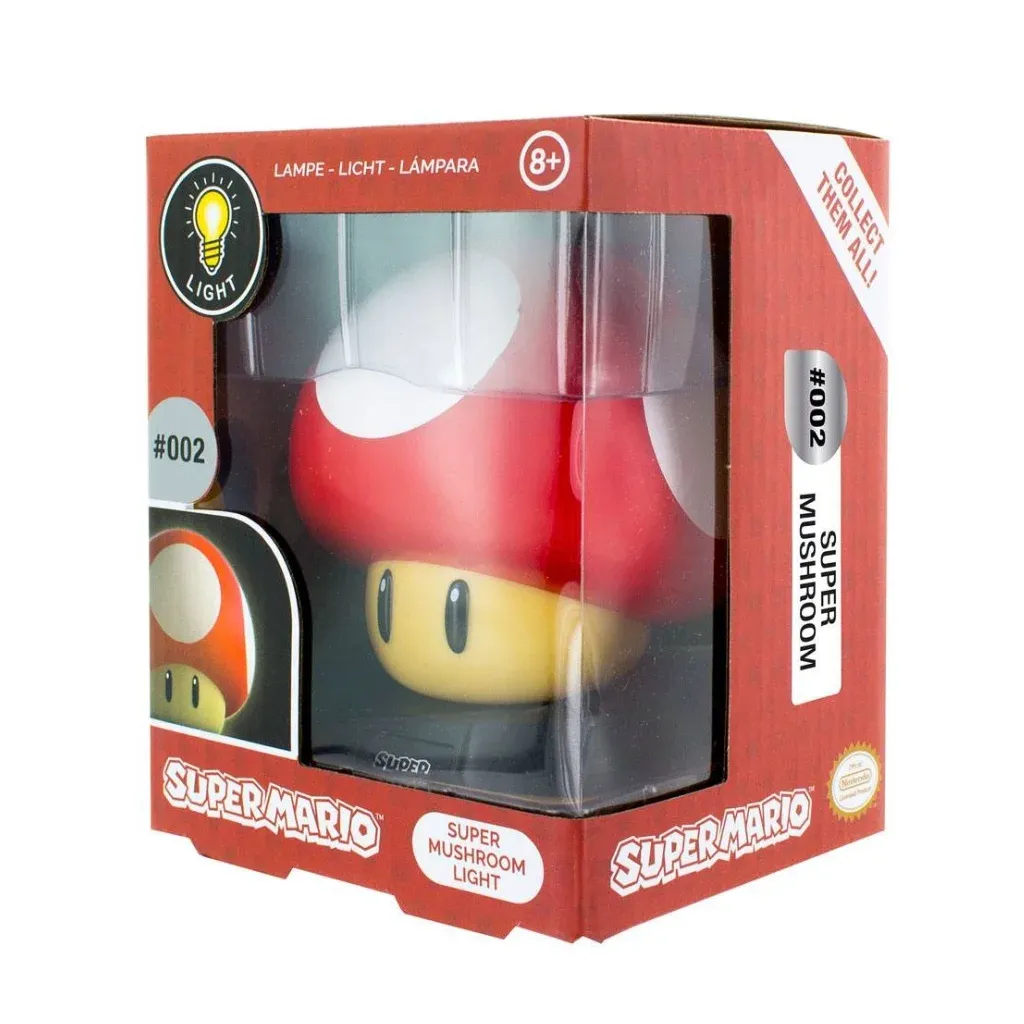 paladone super mushroom 3d light - slika 3