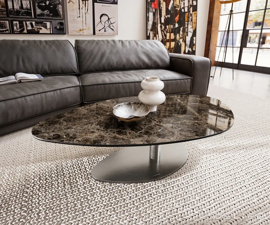 klub stolić edge 140x76cm, materijal: keramika emperador - slika 2