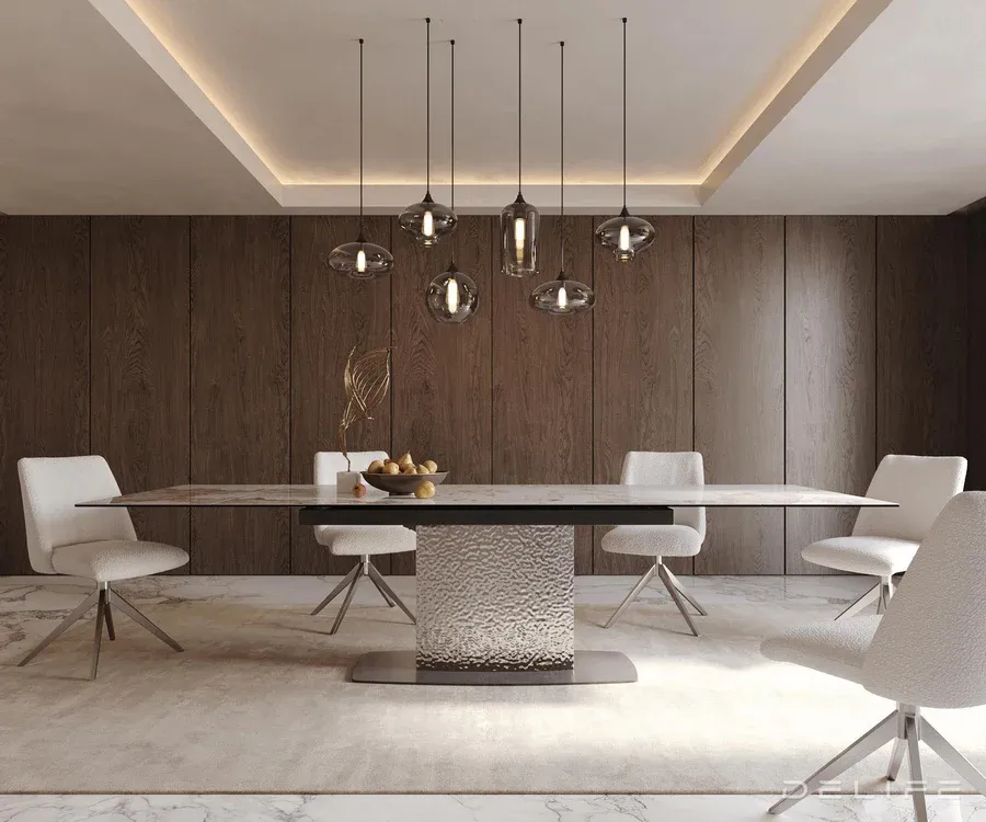produljivi stol edge 200/300x100, materijal: keramika minas melange - slika 2