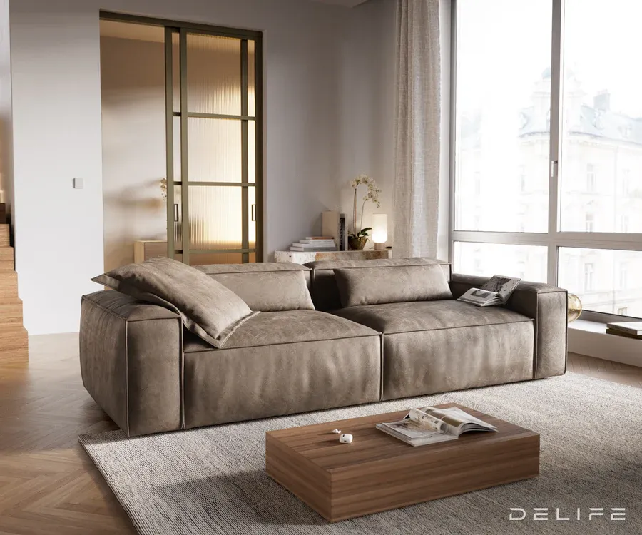 modularna sofa freestyle 280x110cm, materijal: mikrofibra - slika 2