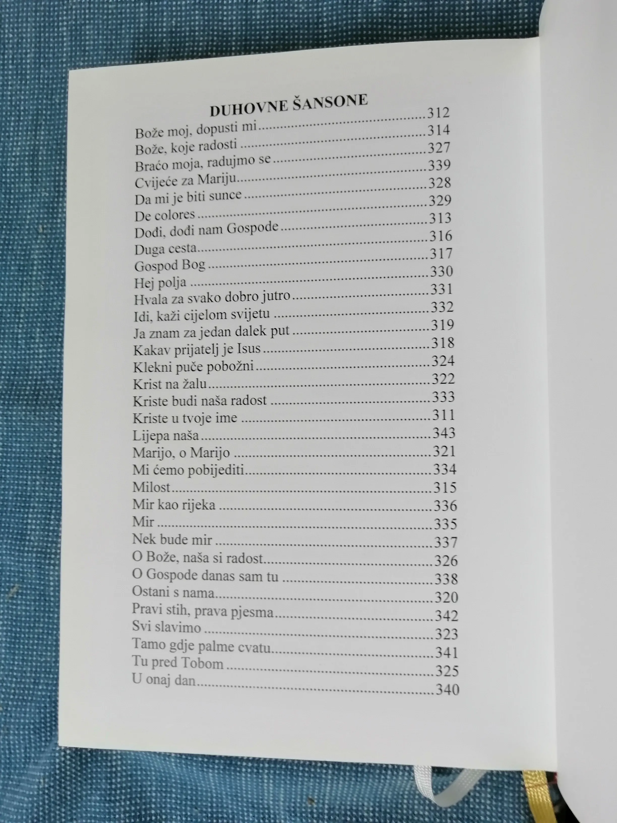 tebe boga hvalimo : crkvena pjesmarica - slika 11