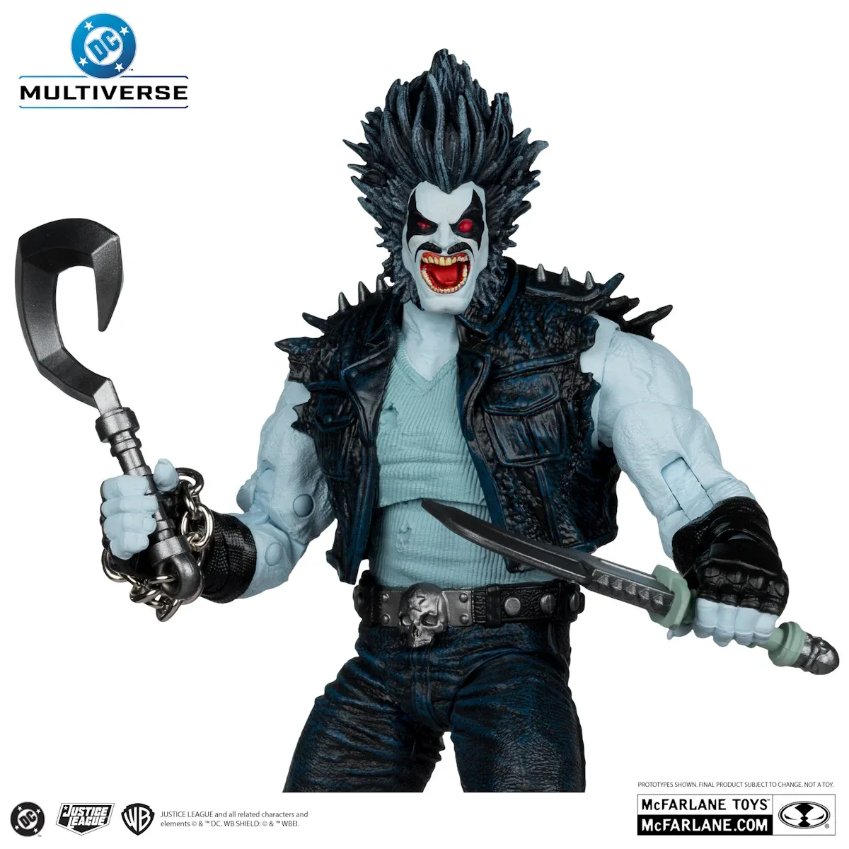mcfarlane collector edition #58 – lobo (dc classic) figura, 18cm - slika 3