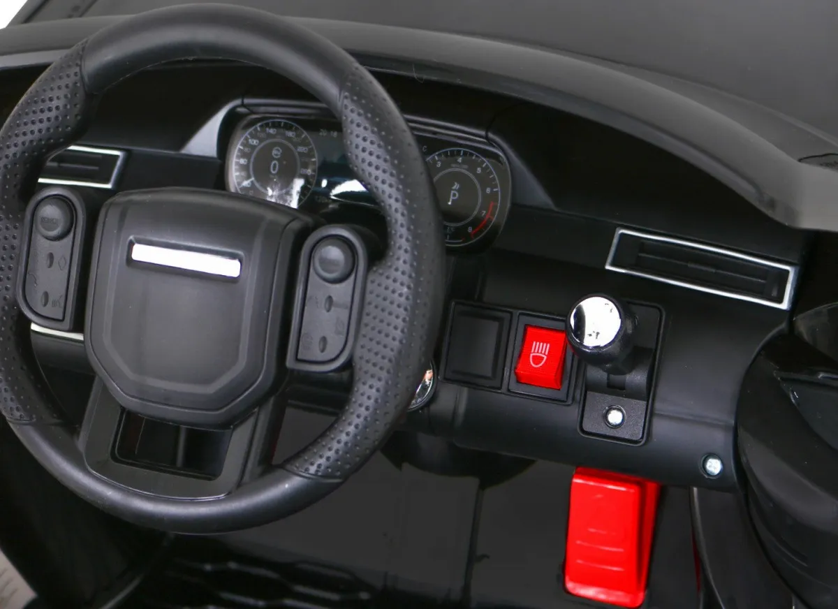 licencirani auto na akumulator range rover velar - crni - slika 5