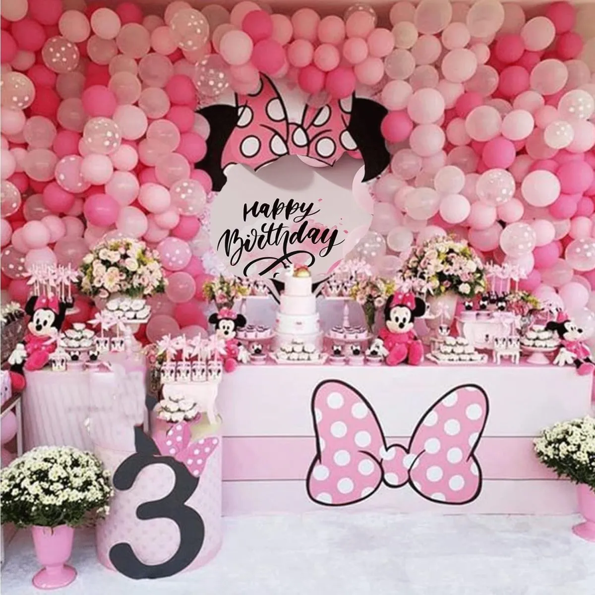 luk od balona - minnie mouse (104 balona u setu) - slika 2