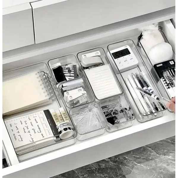 prozirni organizator ladica - više dimenzija - slika 5