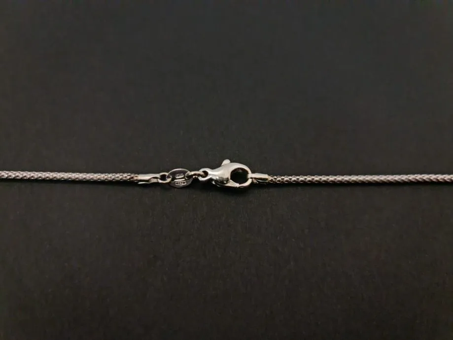 zlatni lančić s privjeskom i dijamantom 0.015ct 18,35g 18k / r1, rate! - slika 4