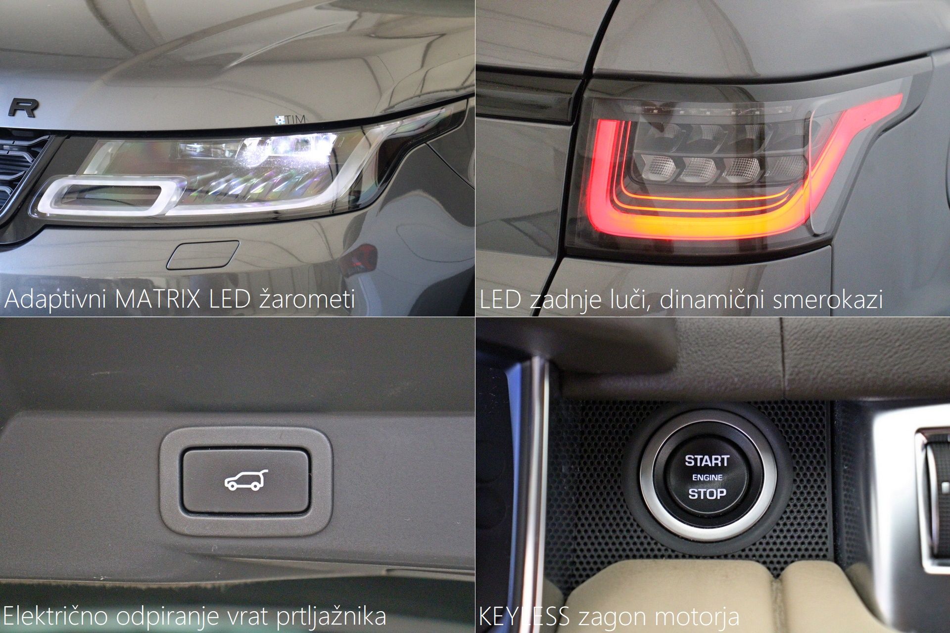 land rover range rover sport 3.0 tdv6 4wd aut hse dynamic matrix led - slika 19