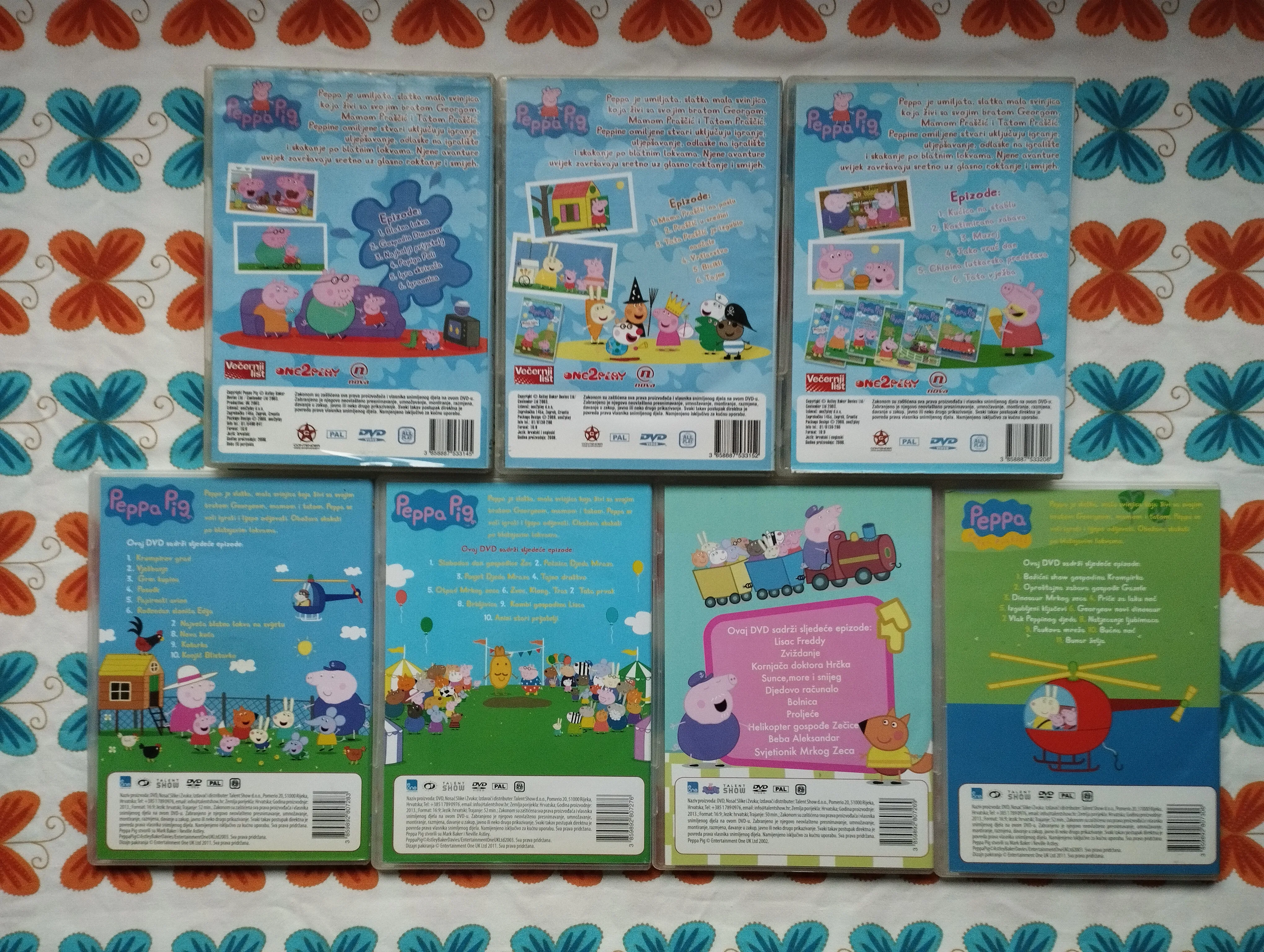 peppa pig dvd - više naslova - slika 2