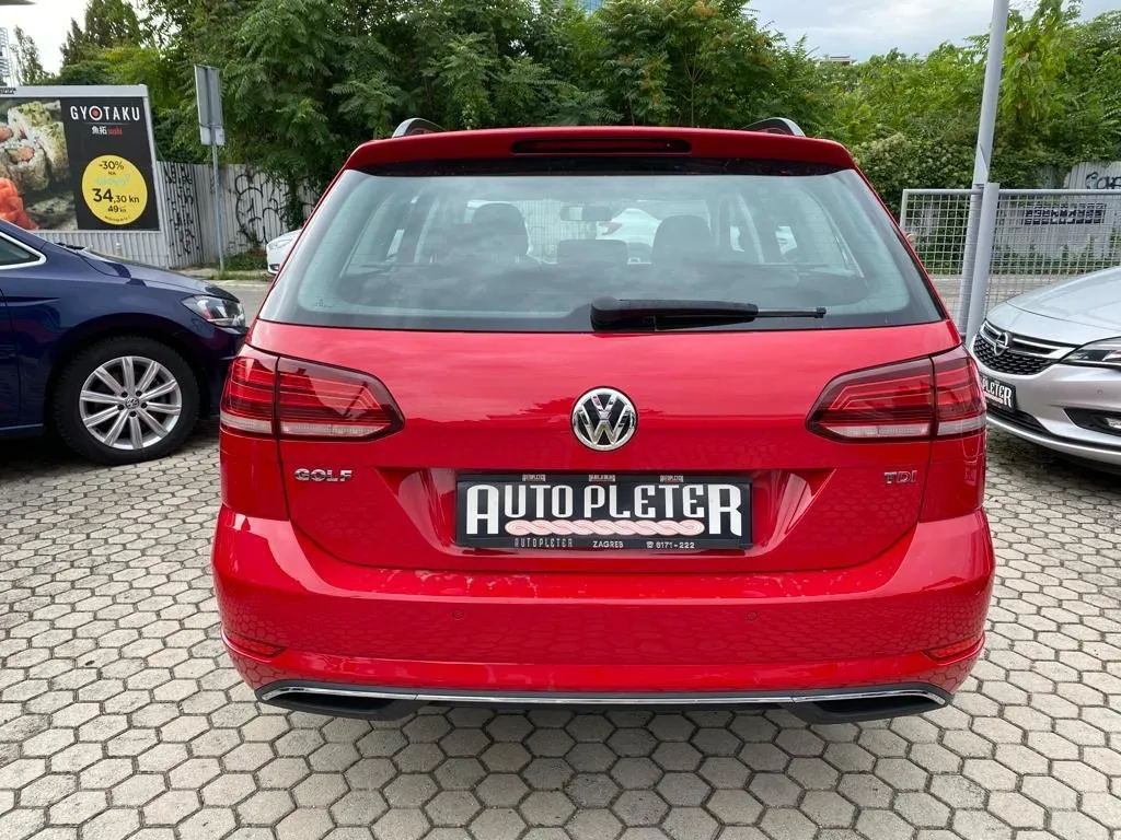 vw golf 7 variant 1,6 tdi, radar, klima, 4 x garancija ! - slika 7