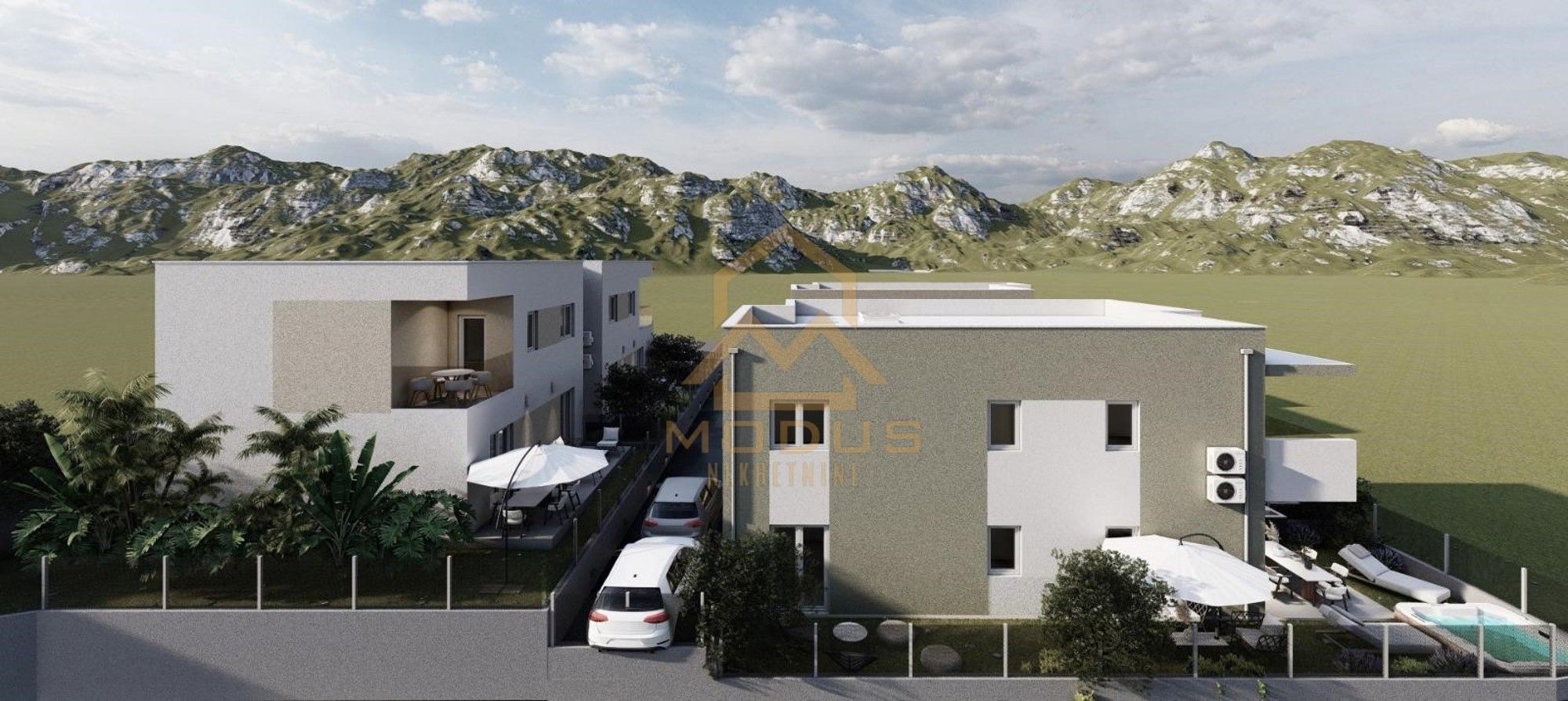kaštel sućurac / dvosoban stan s vrtom - slika 7