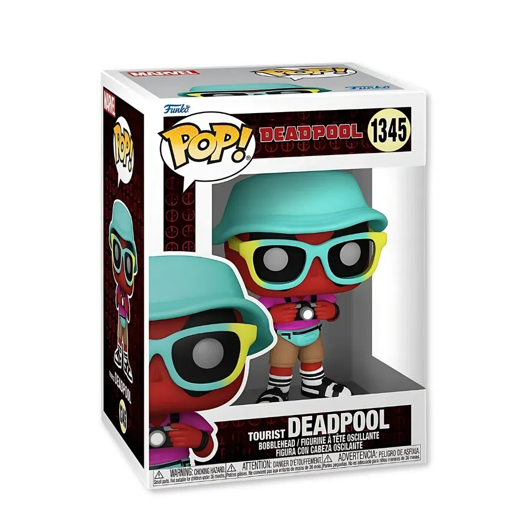 Funko Pop! Marvel: Deadpool – Tourist Deadpool #1345 - Zagreb