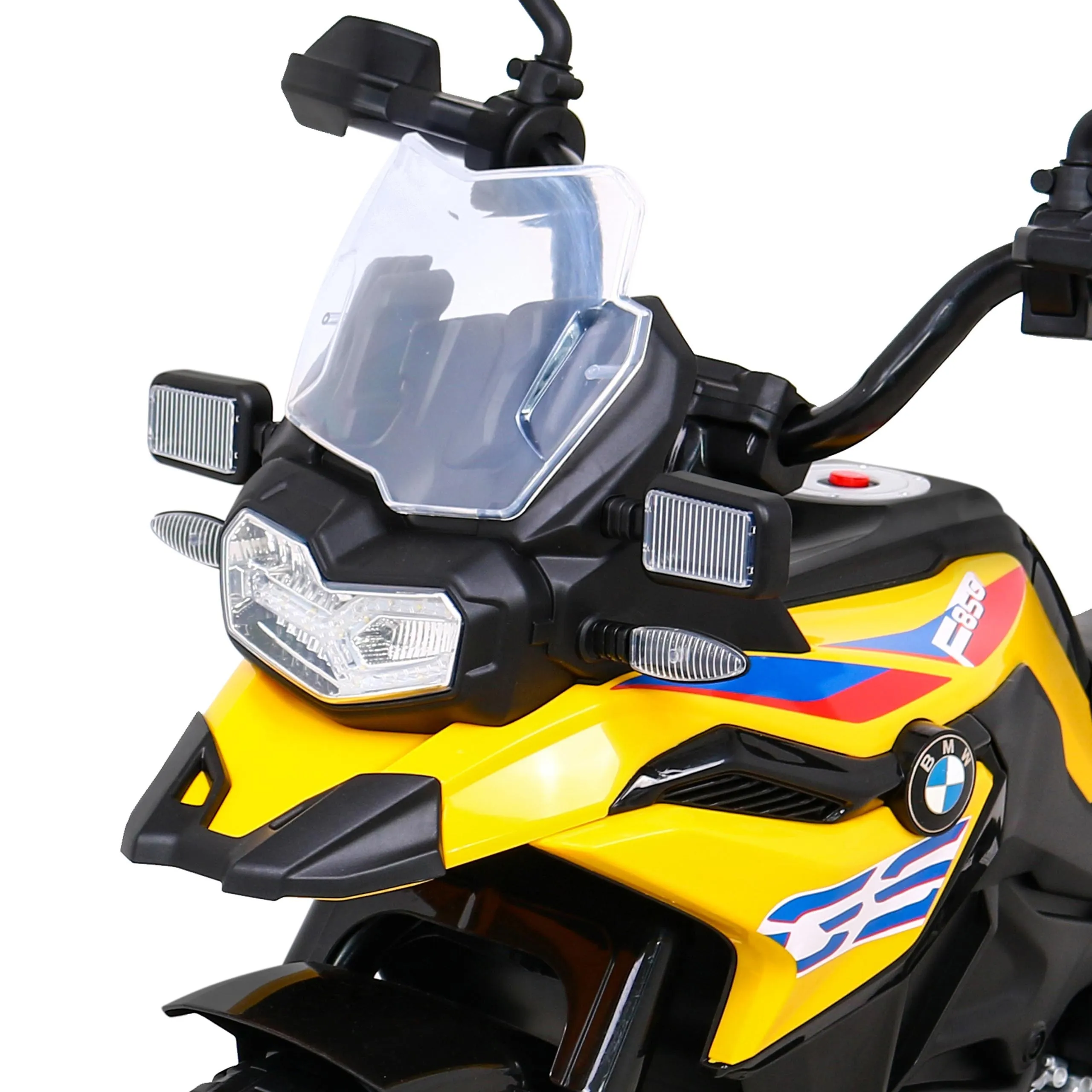 licencirani motor na akumulator bmw f850 gs - žuti - slika 2