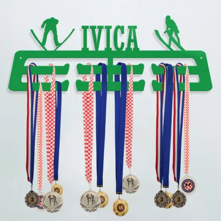 personalizirani dvostruki stalak za medalje (za sportaše) - slika 4