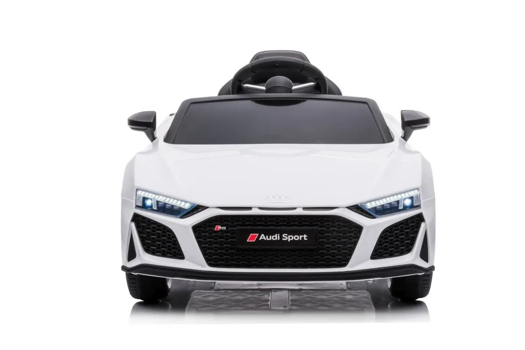 licencirani auto na akumulator audi r8 lift a300 - bijeli - slika 8